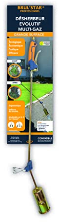 Start Brul'star simple + tuyau 4m + détendeur réglble 0.4 bar 1 1099MG