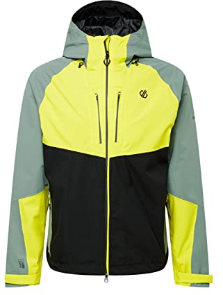Dare2b Men's Soaring II Jacket Jacken, Agave Green/Neon Spring/Black, L