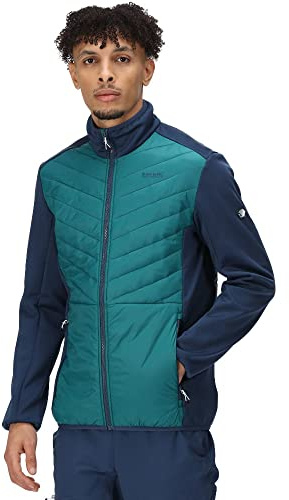 Regatta Hybrid Softshelljacke Herren Clumber III, Größe:M, Farbe:Grün