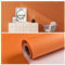 Papier Peint Auto-adhésif, Peel and Stick Papier de Contact，Imperméable décoratif de Couleur Unie, Papier Peint Mat, Papier Peint épais du Mur de Fond du Salon et de la Chambre (Color : Orange, Size