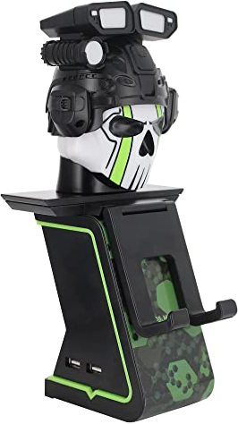 Ikon Call of Duty COD Logo Controller/Smartphone-Halter I Tischdeko Fanartikel Lifestyle LED Designbeleuchtung