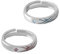 Gaweco Darling in The Franxx 02 Ring Liebhaber Ringe Cosplay Verstellbarer Schmuck, Zink, Kristall