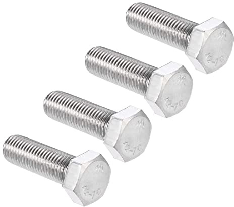 XYWHPGV Bullone esagonale M16 M16-2 x 50 mm Bulloni a vite a testa esagonale completamente filettati in acciaio inossidabile 304 di grado 4,8 4 pezzi(18363 ac766 8368e dc675 c8a8f d3597