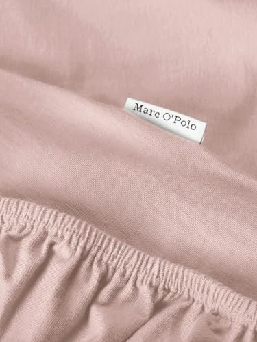 Marc O'Polo Spannbettlaken Premium Organic Jersey Rose Powder 90-100 x 200-220 cm