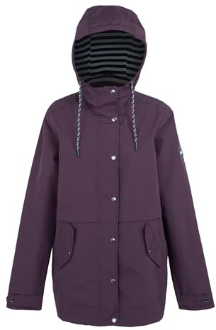 Regatta Womens/Ladies Bayla Waterproof Jacket (10 UK) (Deep Plum)