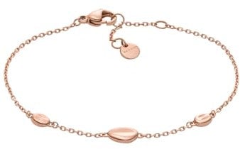 SKAGEN - Bracelet Anja Pebble en acier inoxydable doré rose, pour femme, SKJ1848791