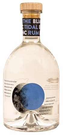 TIDAL BLIANC, Barbados White Rum with Wild Coastal Botanicals 70cl, 40% ABV | Full-bodied light Caribbean rum infused with wild British Rock Samphire, creating fresh citrus notes & a fresh coastal finish