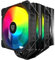 Nfortec Sculptor X2 disipador CPU ARGB 240W TDP doble ventilador 120mm Intel AMD negro