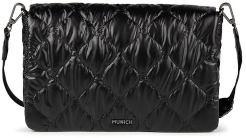 Munich Cover FW25 Crossbody Messenger C/Schwarz, Taschen und Rucksäcke für Damen, Schwarz