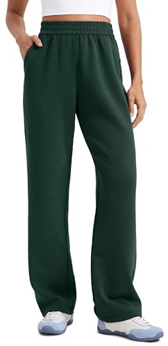 CRZ YOGA SoftAura Straight Leg Sweatpants 28/30/32 | Casual, Peach-Fuzz Texture, Modal, Pockets, Joggers for Women