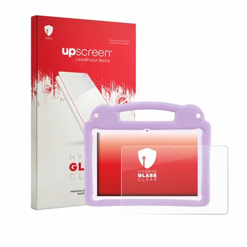 upscreen Schutzglas für LETGOSPT Kids Tablet 10.1 Schutzfolie Panzer Folie Glas [Extrem Kratzfest 9H, Anti-Fingerprint, Ultra-Transparent]