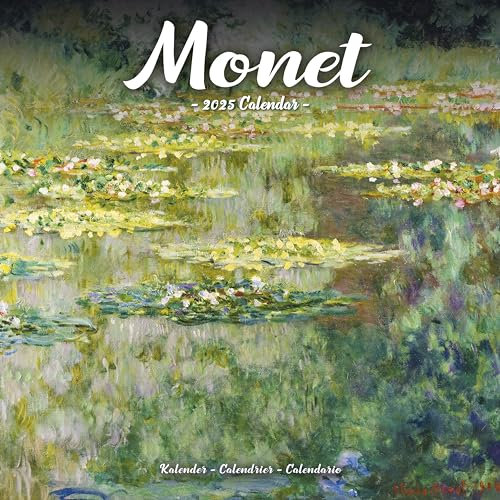 Claude Monet 2025 – 16-Monatskalender: Original Avonside-Kalender [Mehrsprachig] [Kalender] (Wall-Kalender)