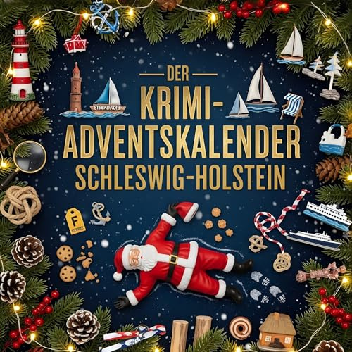 Der Krimi-Adventskalender Schleswig-Holstein: Mordsverdächtig in 24 Akten. Ein Fall in deiner Nähe
