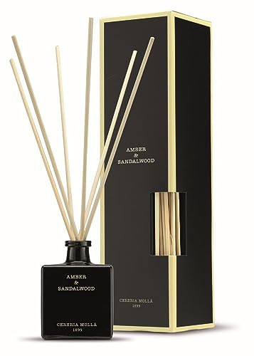 Cerreria Molla AMBER & SANDALWOOD 100 ml REED DIFFUSER by CERERIA MOLLAy, bunt
