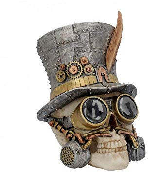 Nemesis Now U4069M8 Archibald Figur, 24 cm, silberfarben