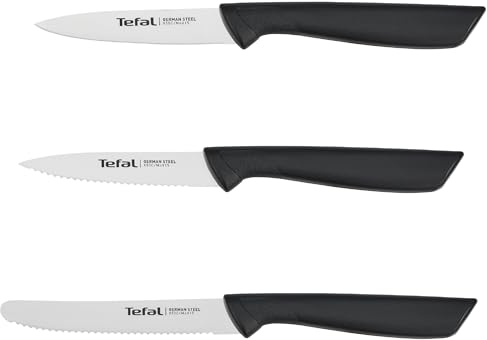 Tefal Set 3 Cuchillos Negros ColorFood