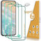 Kesuwe [3 Piezas] Protector de Pantalla para Samsung Galaxy S23 Plus 5G, Dureza 9H Cristal Templado, Antiarañazos, Antihuella, Fácil de Instalar, Sin Burbujas