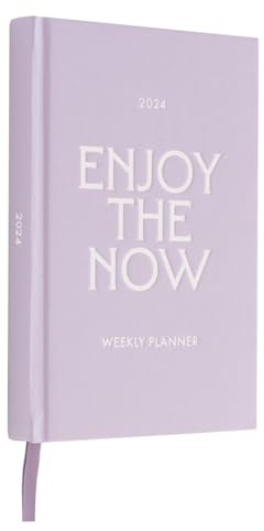 Kokonote: Agenda Settimanale 2024 Lavander, Agenda 2024 12 mesi, Gennaio-Dicembre 2024, 12,7 x 19 cm, ideale come Weekly Planner 2024 tascabile, Agenda Settimanale 2024 tascabile