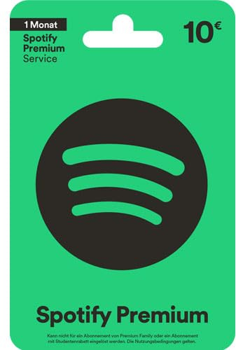 Spotify Premium €11 (Versand per E-Mail - Code kann nur in Österreich eingelöst werden, Code ist nicht in Deutschland verfügbar) Standard | PC/Mac Code