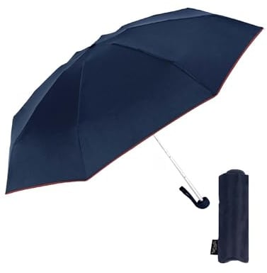 HW CASA Ombrello Piccolo Pieghevole,Ombrello da Borsa,Solo Ombrello Tascabile,Ombrello Portatile Ultraleggero,Ombrello Pieghevole per la Stagione delle Piogge