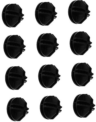 BESPORTBLE Pack of 24 Fence Buckles Modular Cabinet Hinge Pet Cage Connectors DIY Cabinet Connectors Clips Cabinet Connectors Plastic Black