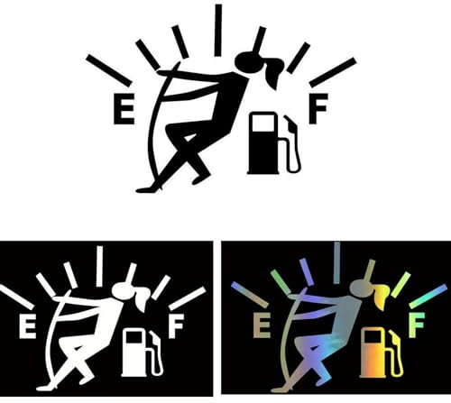 Fuel Tank Logo Auto Aufkleber Selbstklebend Universal Kraftstofftank Abdeckung Auto Aufkleber Zubehör Einzigartige Aufkleber Auto