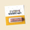 Carte anniversaire porte-billet cadeau (JOYEUX ANNIVERSAIRE JAUNE)