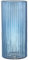 KAYLETIN Jarrón de vidrio acanalado para flores, jarrones de cristal azul para ramo, florero de flores, jarrones modernos para sala de estar, dormitorio, mesa de comedor, oficina, boda, estantería, 20