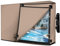 ULTCOVER Waterproof Outdoor TV Cover with Clear Front Flap for 71-75 inch Outside Flat Screen Televisions