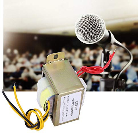 Power Transformer 30W 12V Input Application 220 V Output Dual AC 12V - Pure Copper, Stable Output Voltage Compatible with 2.1 Channel Amplifier Plate (94)