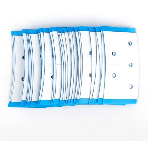 AIEX 36pcs Wig Tapes for Lace Wigs, Invisible & Waterproof Double Side Lace Front Hairpiece Hold Tape Strong Adhesive Double Sided Hair Glue Band for Fixing Toupee Women Men (Blue)
