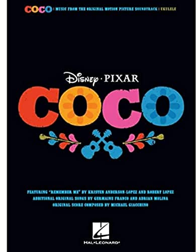 Disney Pixar's Coco -For Ukulele-: Noten, Sammelband für Ukulele