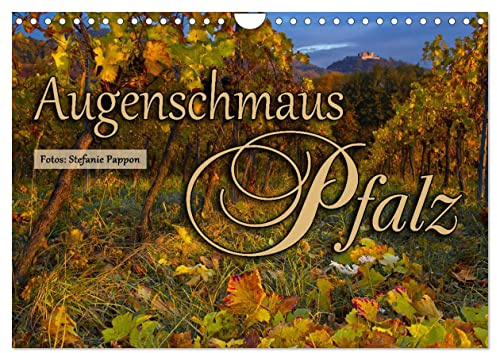 Augenschmaus Pfalz (Wandkalender 2026 DIN A4 quer), CALVENDO Monatskalender: Eine Bildreise durch die Jahreszeiten der Pfalz (CALVENDO Natur)