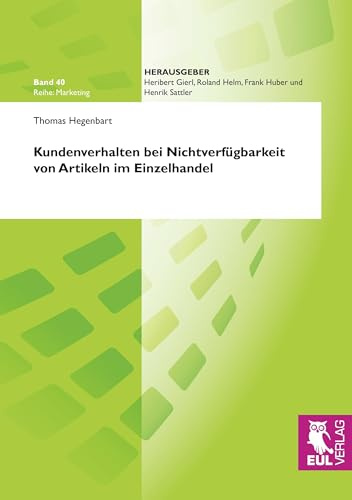 Kundenverhalten bei Nichtverfügbarkeit von Artikeln im Einzelhandel (Marketing)
