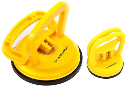 WFPOWER Coppia 5,1 cm e Manico 4 1/2 Ventosa Dent Puller Riparazione e rimozione ammaccature