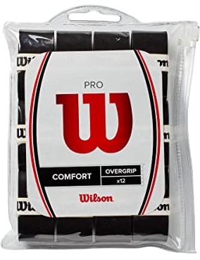 WILSON Pro Tennis Overgrip, schwarz, One Size