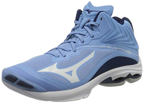 Mizuno Volleyballschuhe Damen, Dellarblue/ Weiß/ 2768c, 45 EU