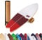 BoarderKING Indoorboard Wave - Balance Board für Indoor-Surfen und Skaten, Gleichgewichtsboard für NeuroMuscular Response Training, inkl. Schutzmatte, rot
