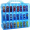 Bins & Things Toys Organizer Storage Case with 48 Compartments Toy Display Case Compatible with Hot Wheels Bakugan Lego Dimensions