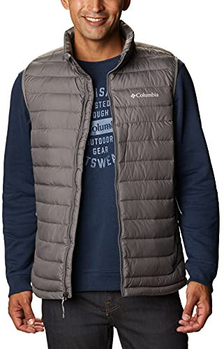 Columbia Powder Lite Vest Doudoune sans manches Homme , Gris City , XL