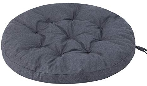 Schaukelkissen Kissen für Hängeschaukel von typ Storchennest, Schaukelauflagen Schaukelpolster Schaukelkissen Hängeschaukel Hängenest Ruhe Freizeit Navy blau 92x92 cm