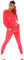 Jela London Damen Nicki Hausanzug Jogginganzug Velour Samt Jogging Freizeit Hose Kapuzen Jacke, Neon-Pink, 36-38 (M)