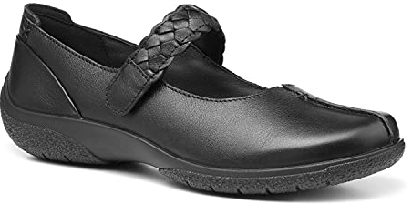 Hotter Shake II, Zapatos Planos Mary Jane Mujer, Black, 43 EU