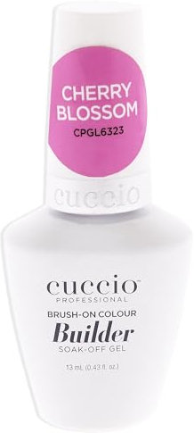 Cuccio Brush on Colour Builder Gel with Calcium LED/UV Cherry Blossom,13ml