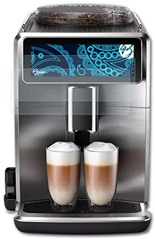 Bruni Schutzfolie kompatibel mit Philips Saeco Xelsis Suprema Folie, glasklare Displayschutzfolie (2X)