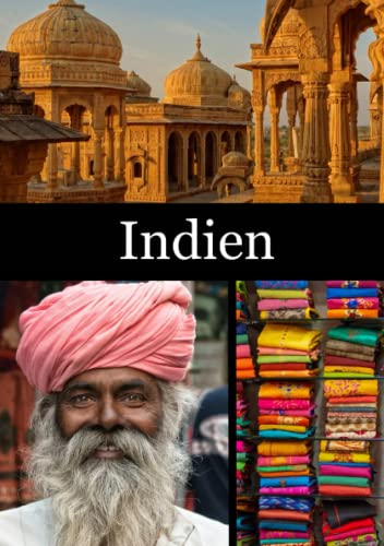 Indien: Notizbuch und Reisetagebuch, DIN A5, Liniert