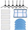 Set di pezzi di ricambio per aspirapolvere ILIFE ZACO V3 V3S V5 V5S V5S Pro V5x accessori robot aspirapolvere (15 pezzi)