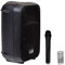 Italian Stage IS FRX08AW - Diffusore Cassa Attiva a batteria, da 60w di picco e cono da 8 con mp3 player, sd card, usb e bluetooth, Nero