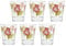 THUN - Set Sei tazzine Colorate Happy Country - 85ml
