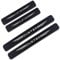 EAGLEG 4 pcs Car Door Sill Protector Strips for Ren-ault Dacia Duster, Carbon Fiber Threshold Stickers Kick Plates Trim Film Auto Body Styling Accessory,White